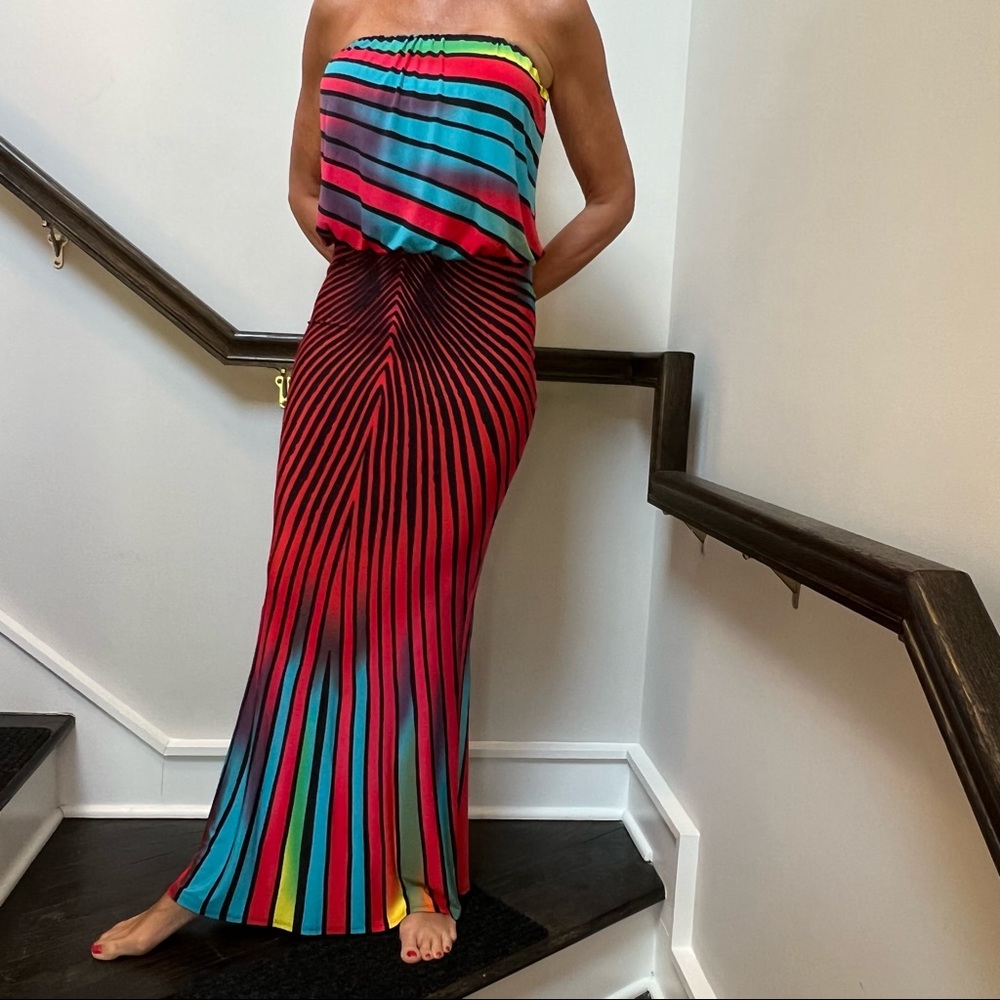 S-Twelve Strapless Dress
